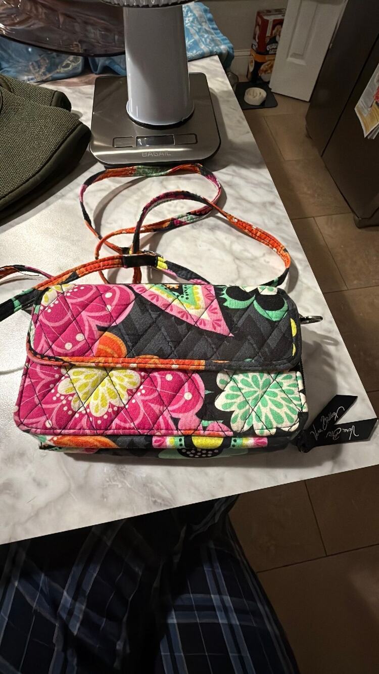 Vera Bradley Ziggy Zinnia Crossbody Bag